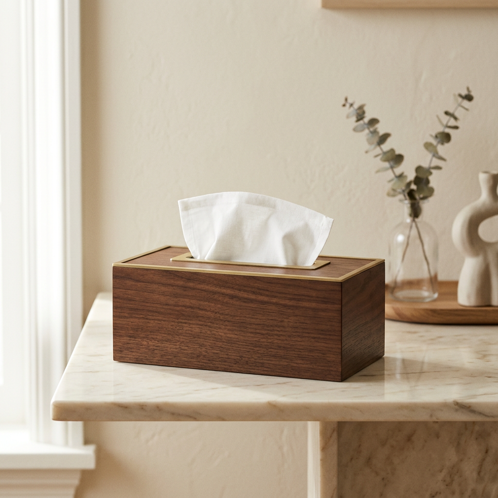Refined Elegance tissue box cover